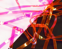 Perdigon Strips, 1 mm, Fluo Pink Pearl / 56
